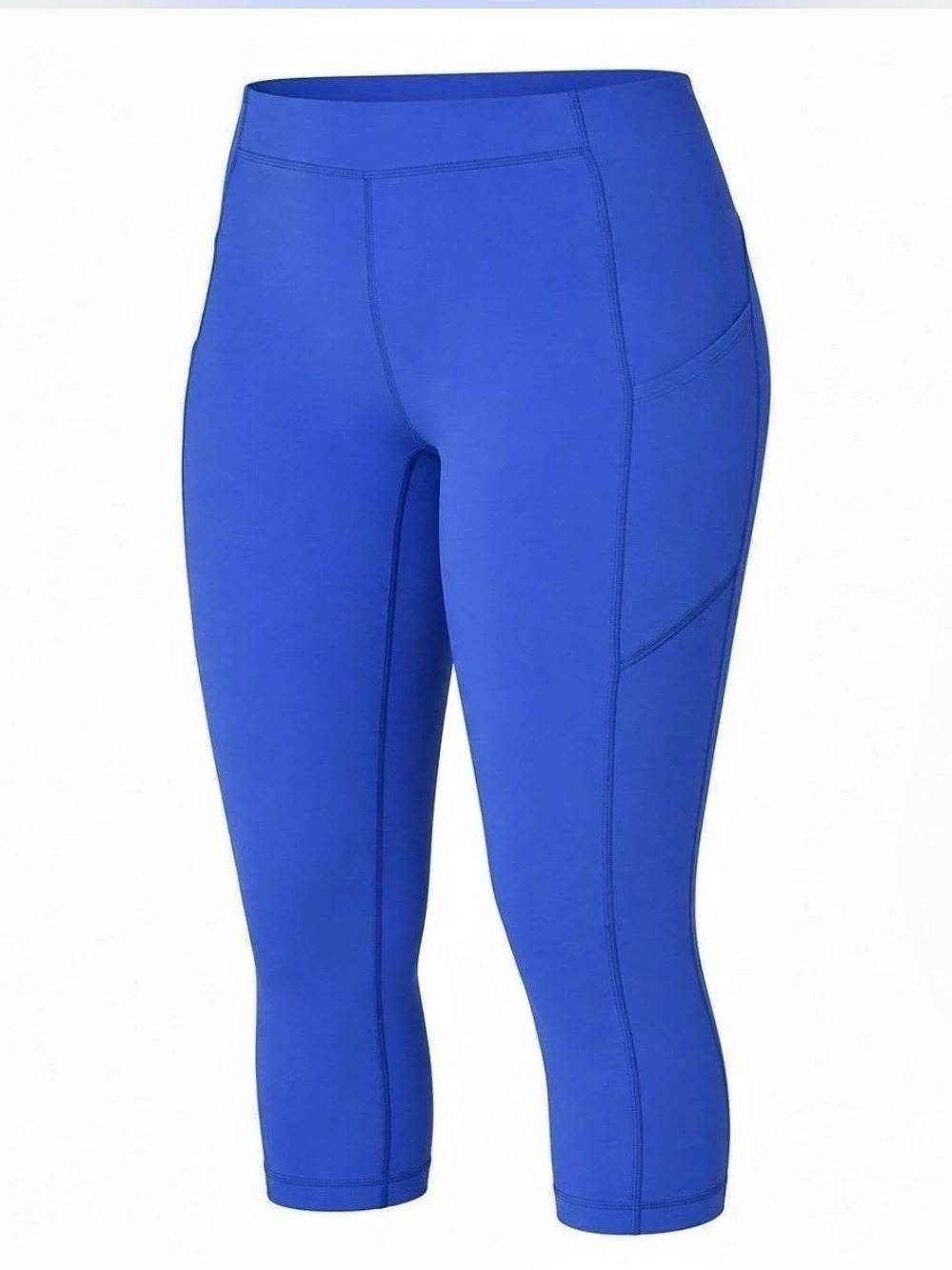 lululemon Blue Athletic Leggings Size 6 Like New